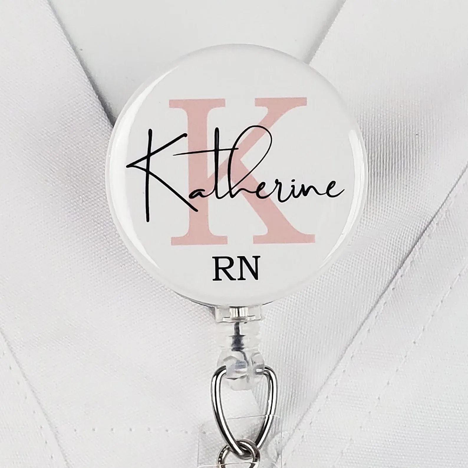 Customizable Nurse Badge Holder